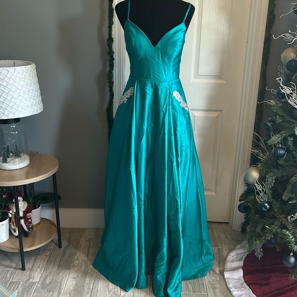 Stacy Sklar Dresses & Skirts - Teal Stacy Sklar dress